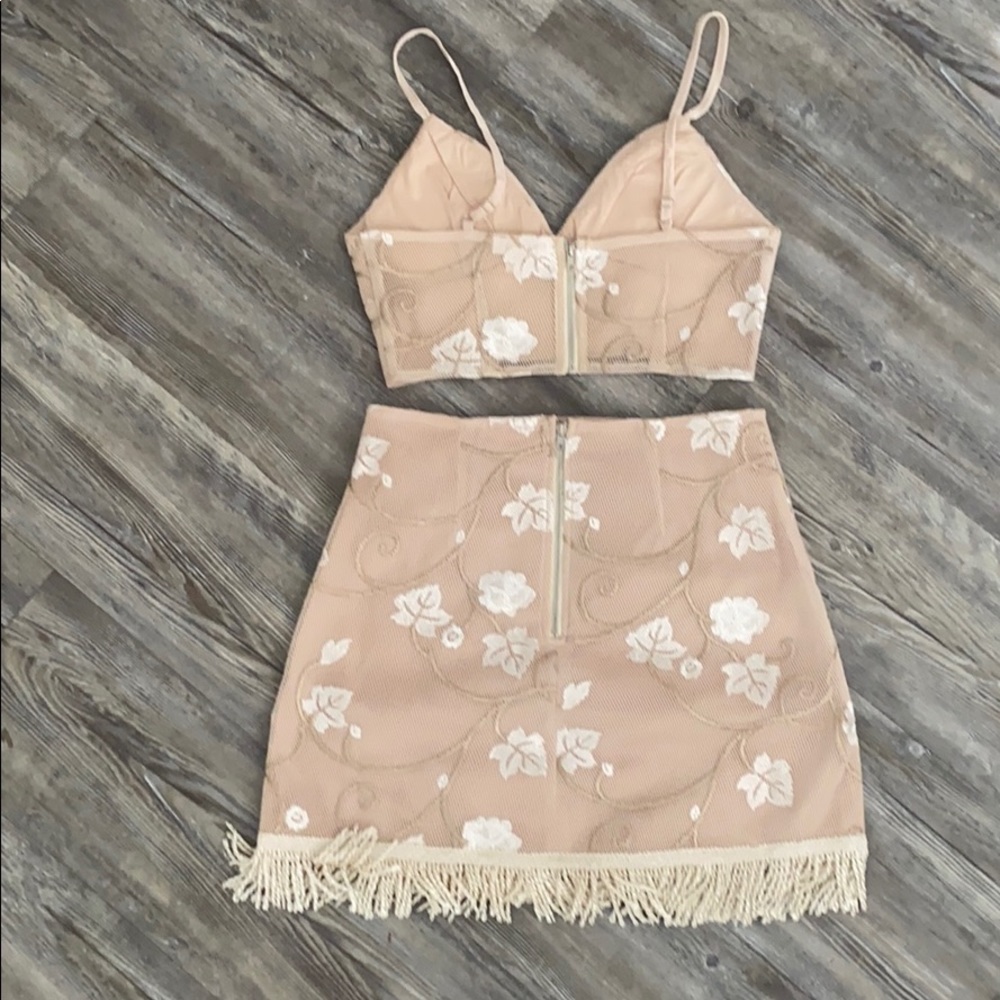 Two piece skirt set!